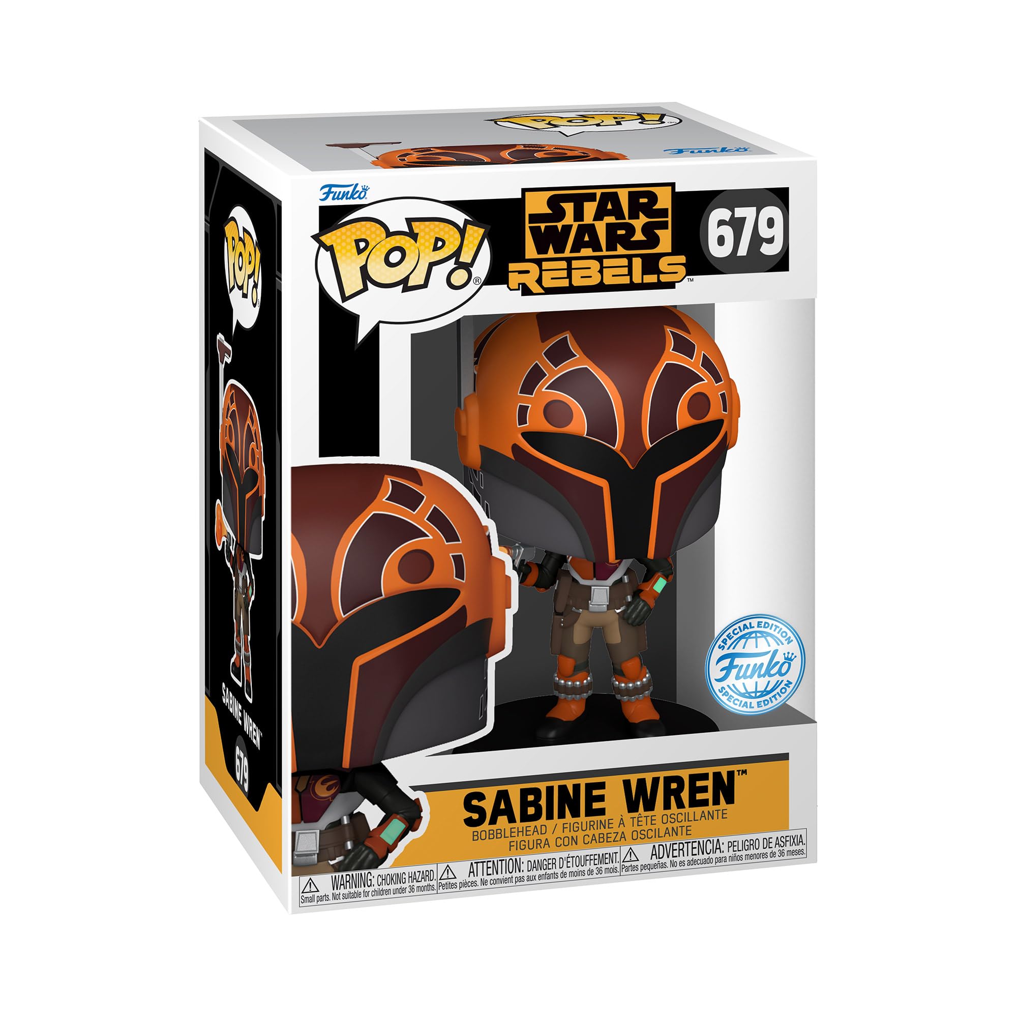 Amazon.com: Funko Pop! Star Wars: Rebels - Sabine Wren with